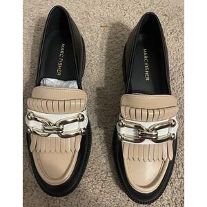 Marc Fisher Calisto Slip- On Almond Toe Casual Loafers 5 1/2